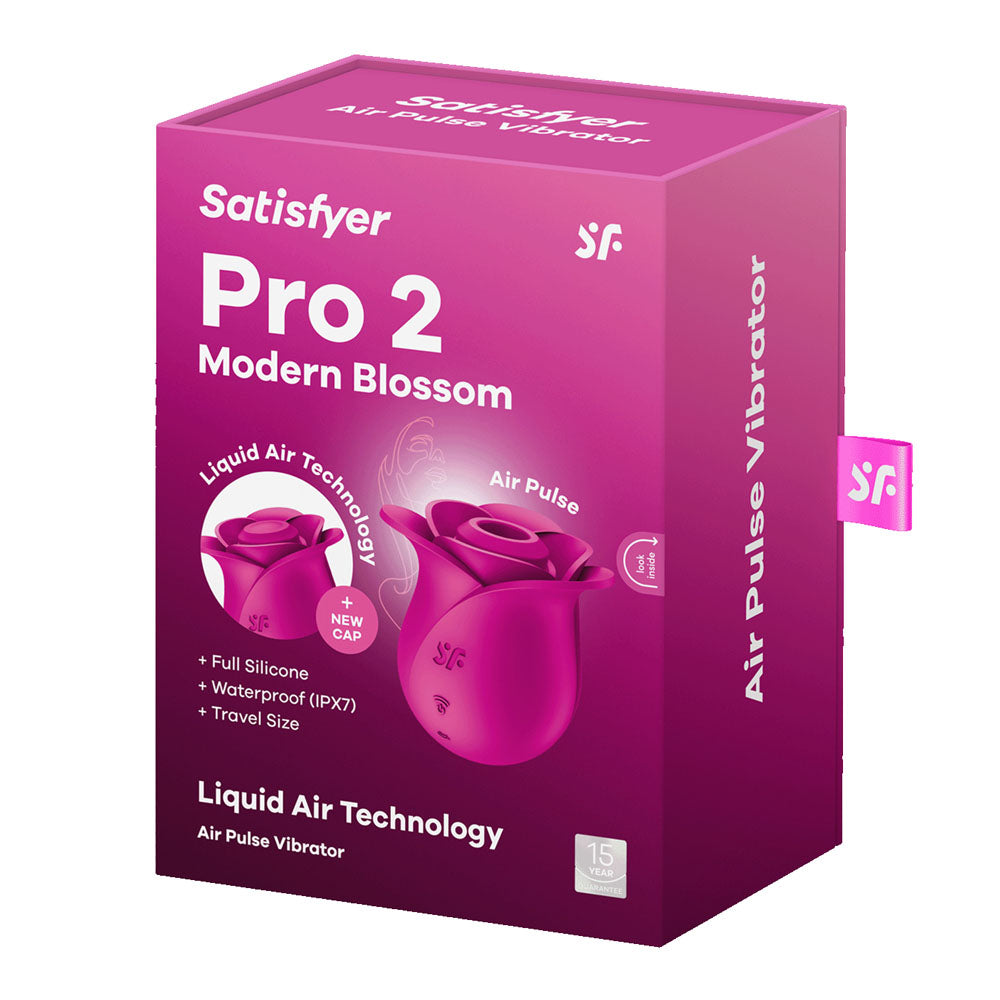 Satisfyer Pro 2 Modern Blossom - Air Pulse Rose Stimulator Pink