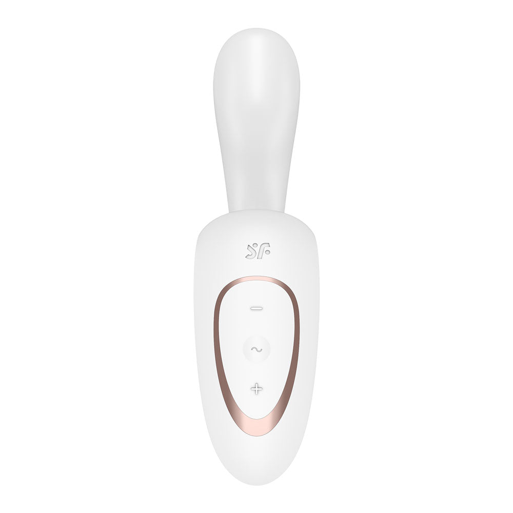 Satisfyer G For Goddess 1 White USB Rabbit Vibrator G-spot Clitoral Stimulator