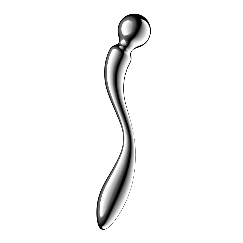 Satisfyer Star Force 2 - Chrome Steel 22cm Dildo