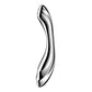 Satisfyer Pure Gravity 2 - Chrome Steel 21cm Dildo