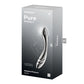 Satisfyer Pure Gravity 3 - Chrome Steel 21cm Dildo