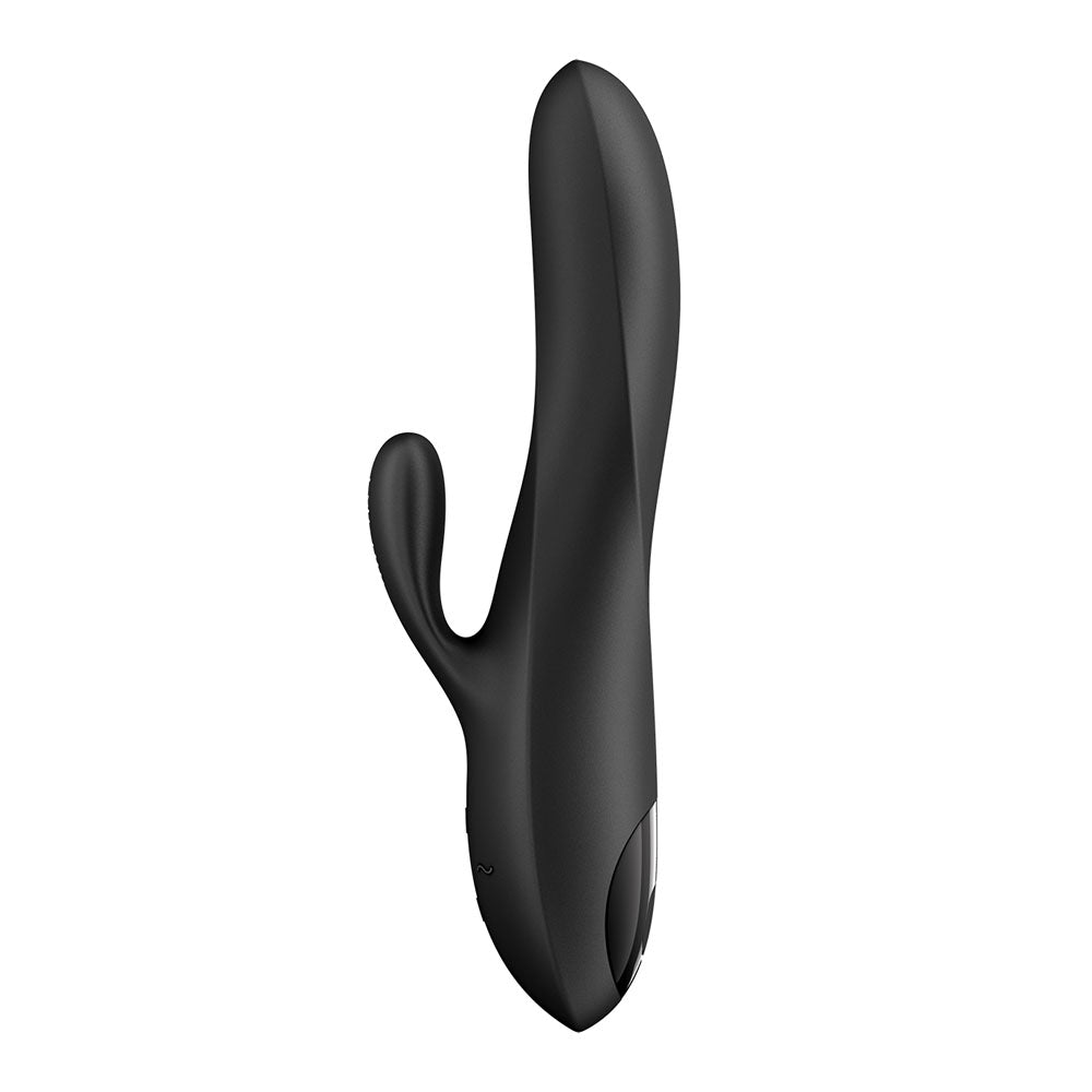 Satisfyer Heat Flex 3 - Warming and Rotating Rabbit Vibrator - Black
