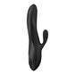 Satisfyer Heat Flex 3 - Warming and Rotating Rabbit Vibrator - Black