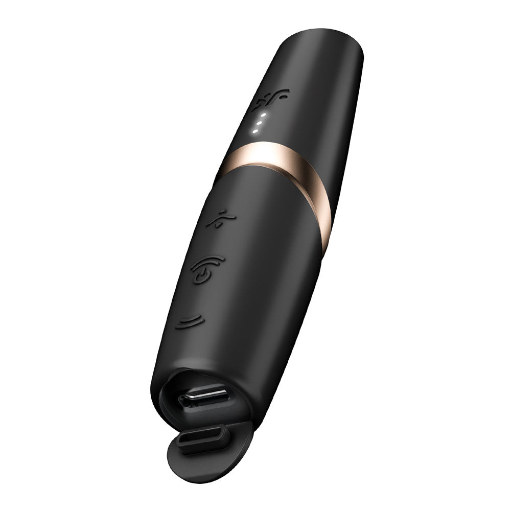 Satisfyer Perfect Kiss - Mini Travel 3D Air Pulse Vibrator
