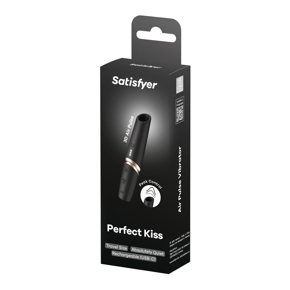 Satisfyer Perfect Kiss - Mini Travel 3D Air Pulse Vibrator