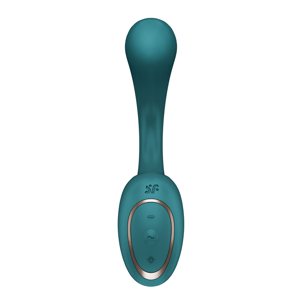Satisfyer G For Goddess 2 - G-Spot Clitoral Rabbit Vibrator Bottle Green