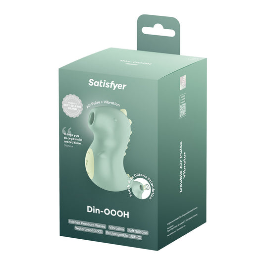 Satisfyer Din-OOOH - Mint Green Air Pulse Clitoral Stimulator Vibrator