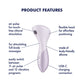 Satisfyer Wand-erful - Violet Air Pulse Massage Wand Vibrator