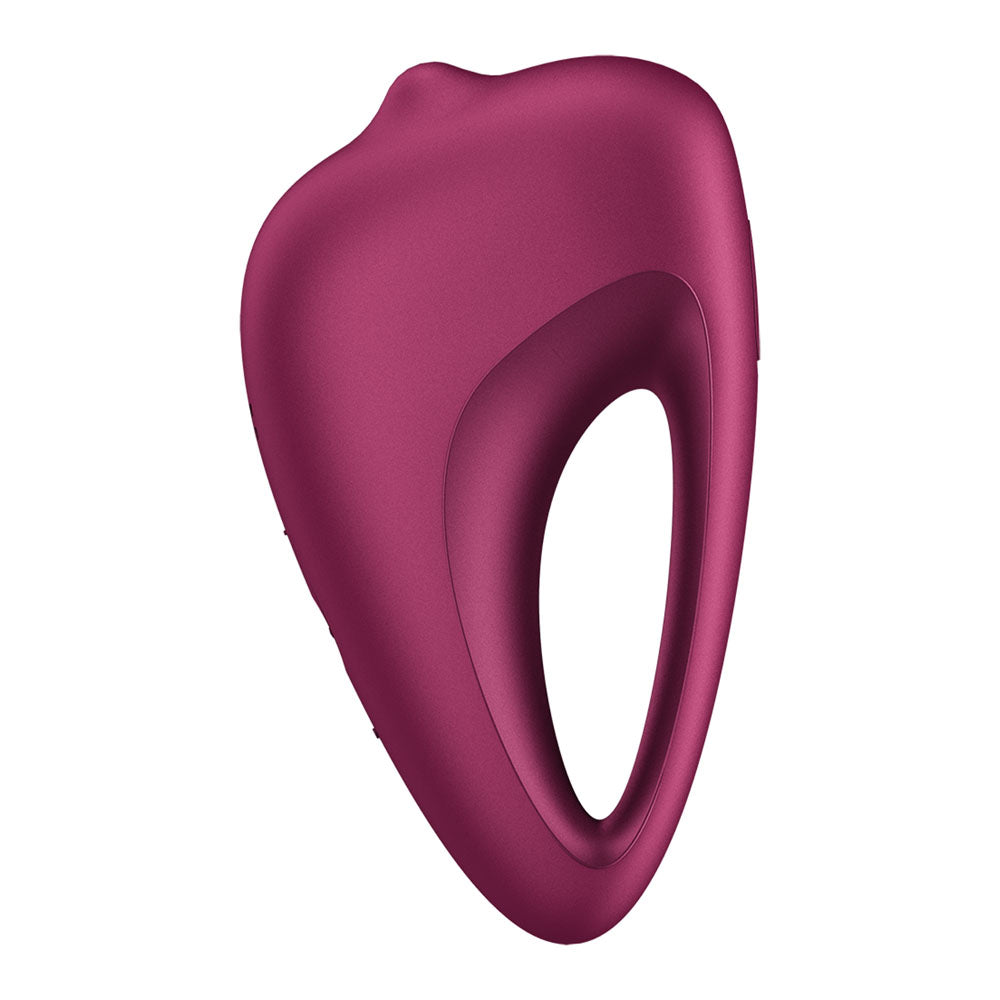 Satisfyer Delighterrr - Vibrating Rolling Ball Lay-on Vibrator - Berry