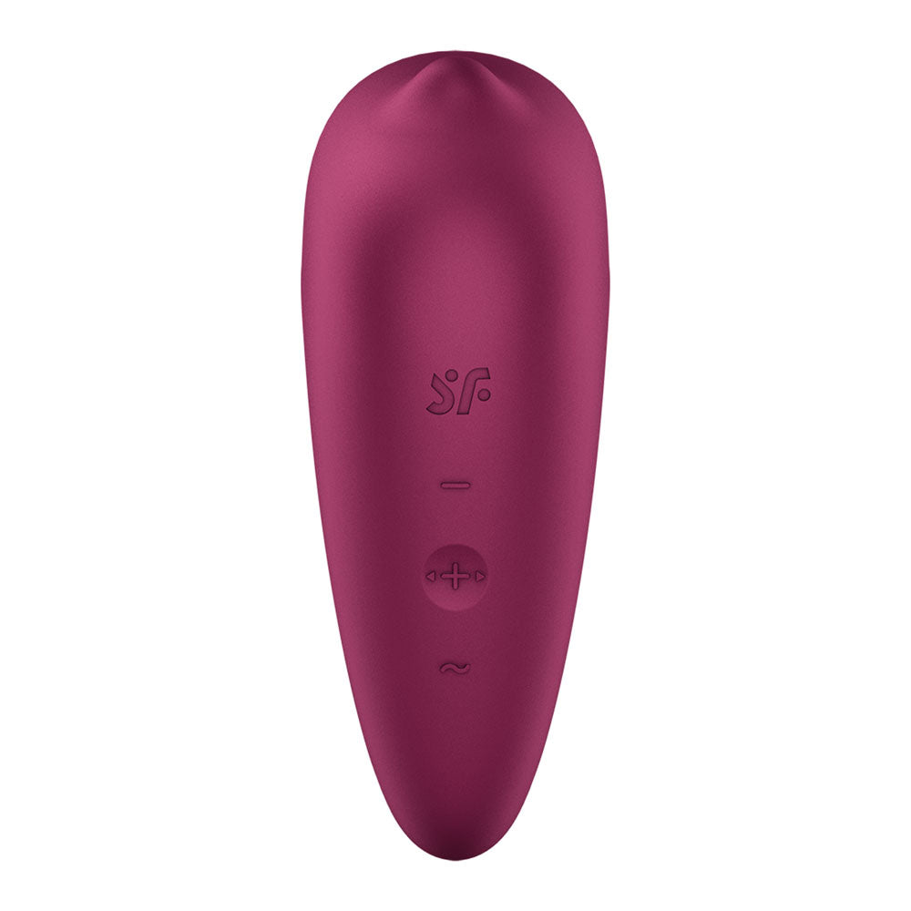 Satisfyer Delighterrr - Vibrating Rolling Ball Lay-on Vibrator - Berry