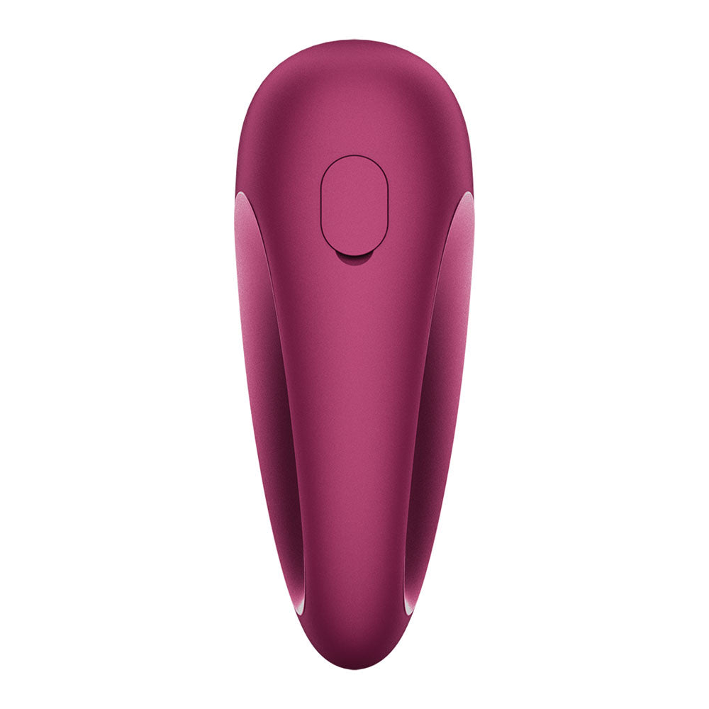 Satisfyer Delighterrr - Vibrating Rolling Ball Lay-on Vibrator - Berry
