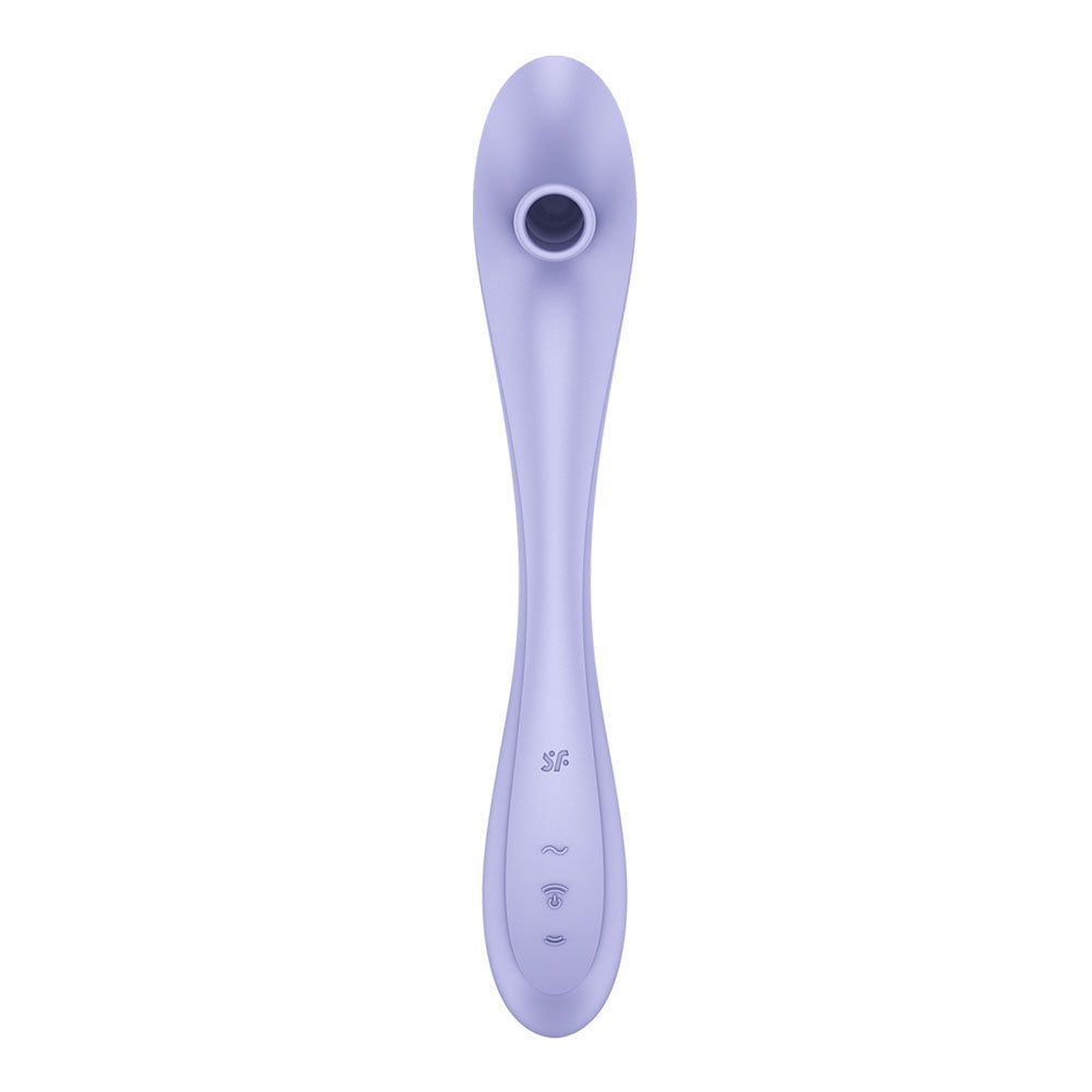 Satisfyer Easy Lover - Purple Air Pulse Clitoral Stimulator Vibrator