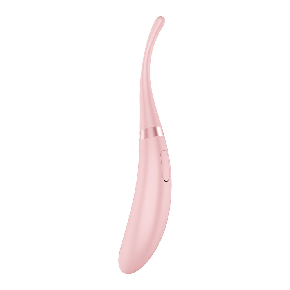 Satisfyer Tip Tease - Rose Vibrator with Twirling Tip