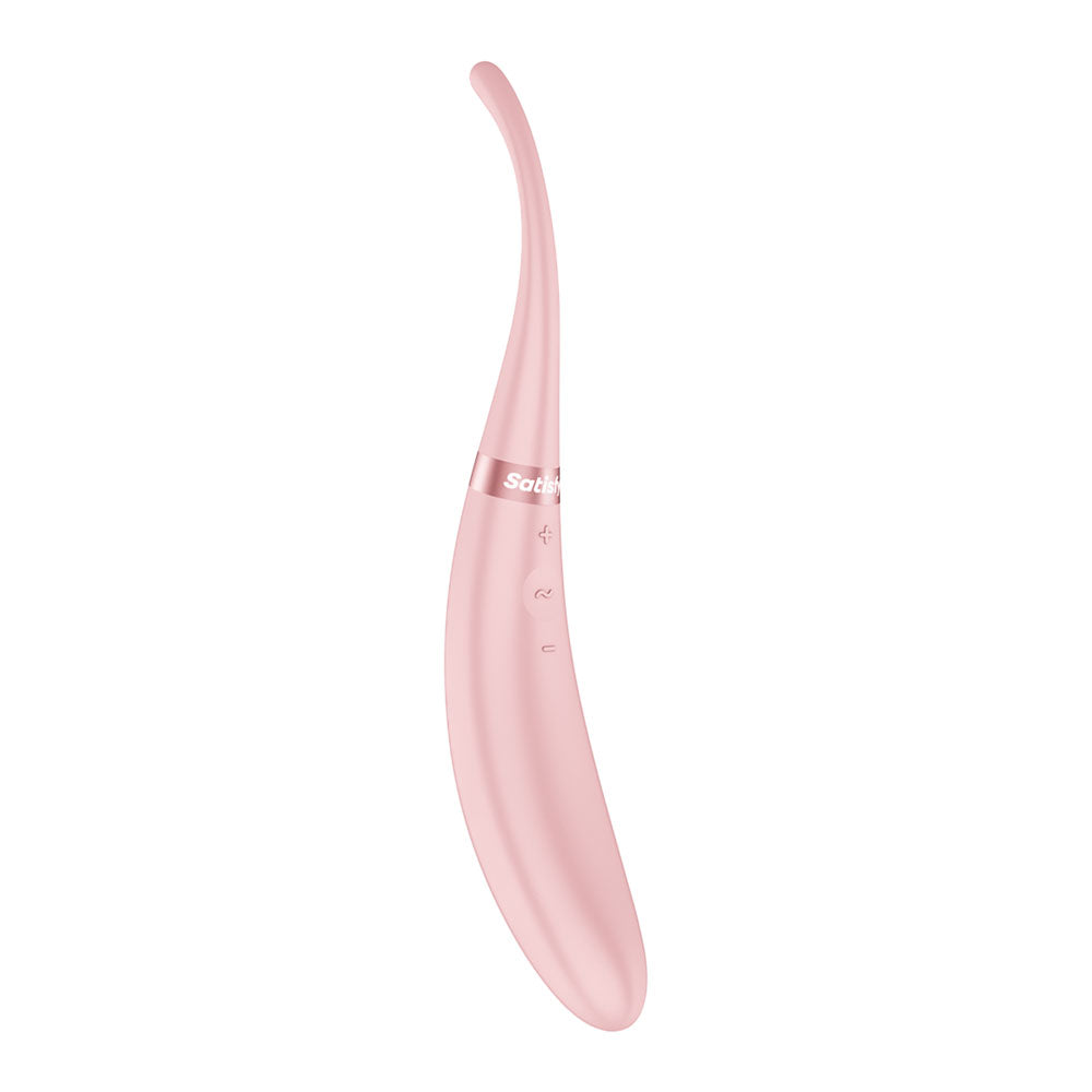 Satisfyer Tip Tease - Rose Vibrator with Twirling Tip