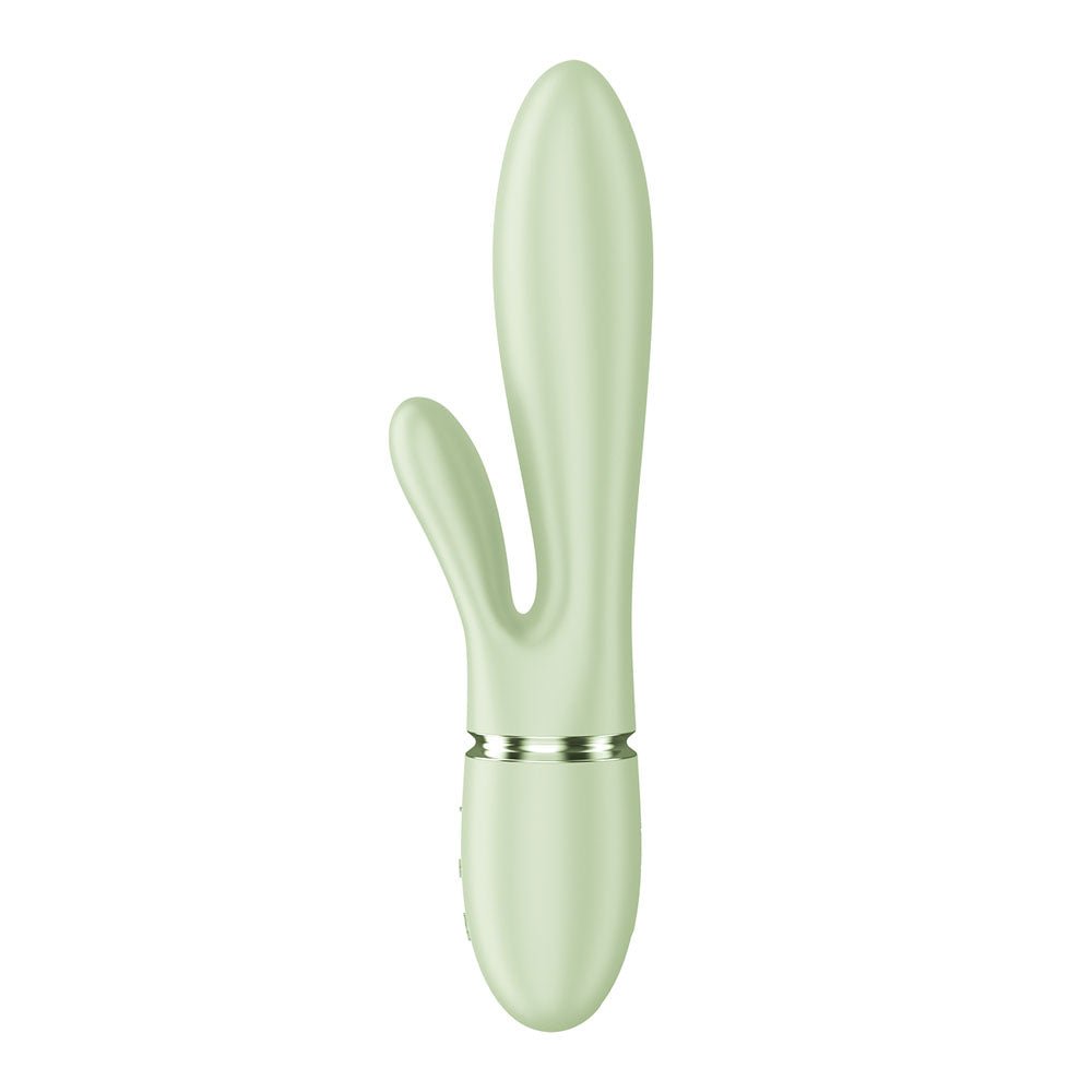 Satisfyer Pearl Bunny 2 - Rotating Pearls Rabbit Vibrator Light Green