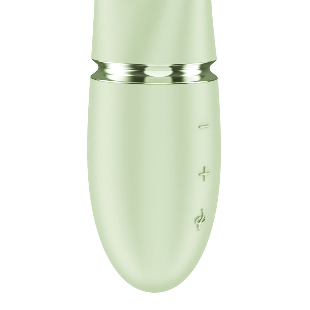 Satisfyer Pearl Bunny 2 - Rotating Pearls Rabbit Vibrator Light Green
