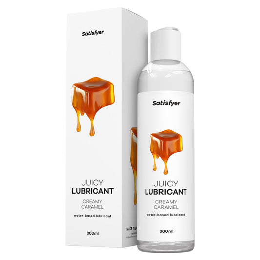 Satisfyer Juicy Water Based Lubricant Creamy Caramel 300ml