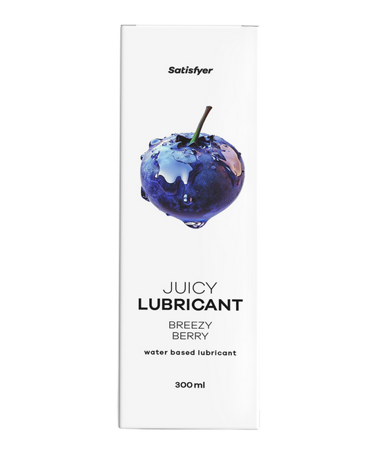 Satisfyer Juicy Water Based Lubricant Breezy Berry 300ml