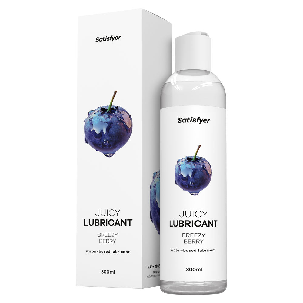 Satisfyer Juicy Water Based Lubricant Breezy Berry 300ml