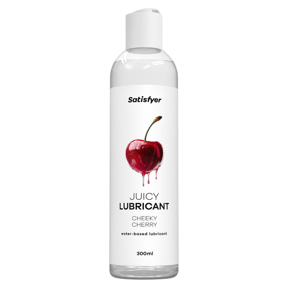 Satisfyer Juicy Water Based Lubricant Cheeky Cherry 300ml