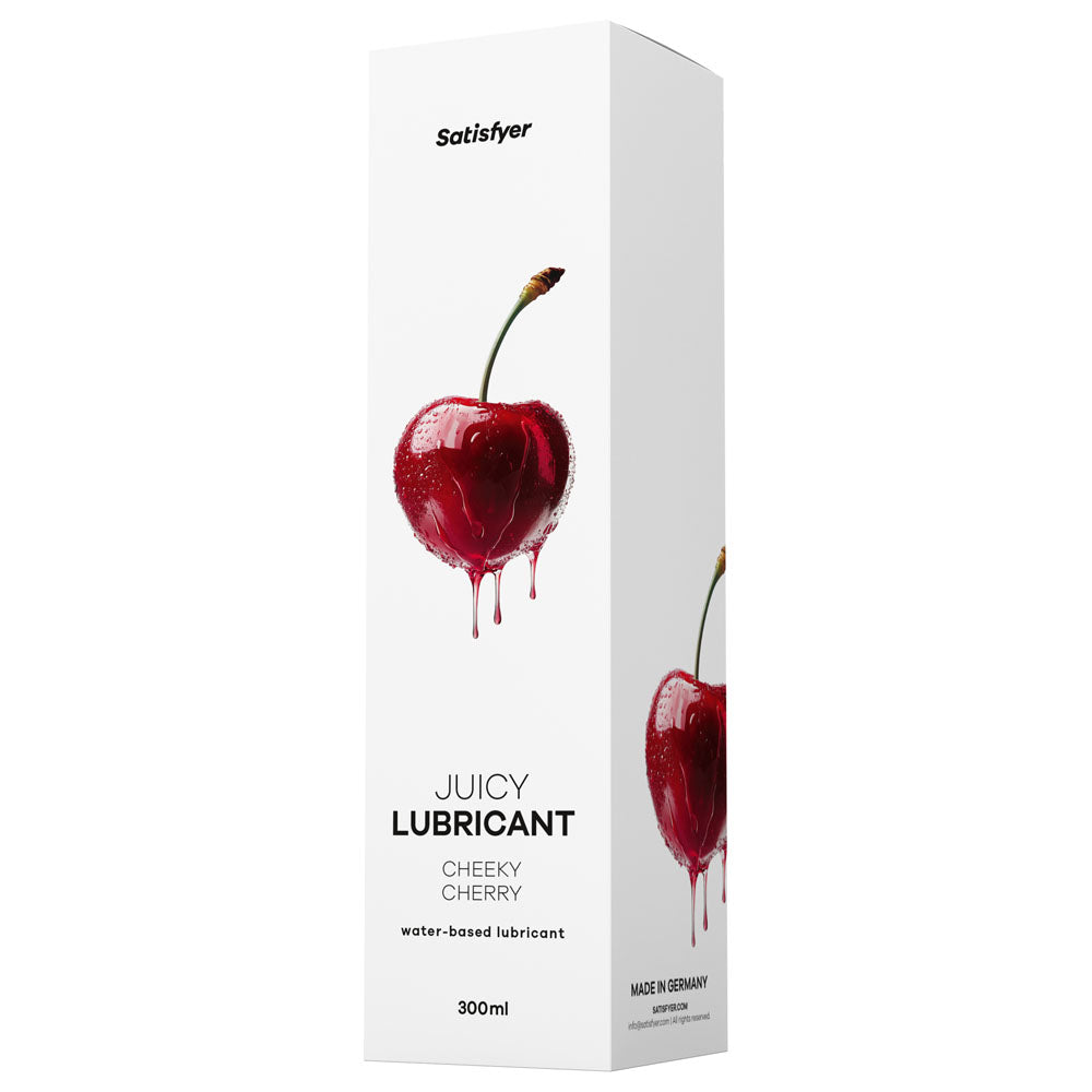 Satisfyer Juicy Water Based Lubricant Cheeky Cherry 300ml