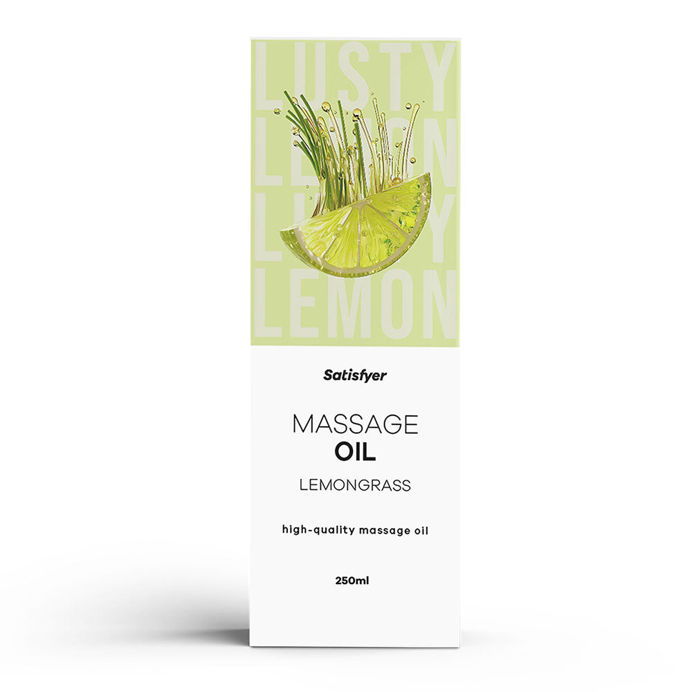 Satisfyer Massage Oil Lemongrass 250ml
