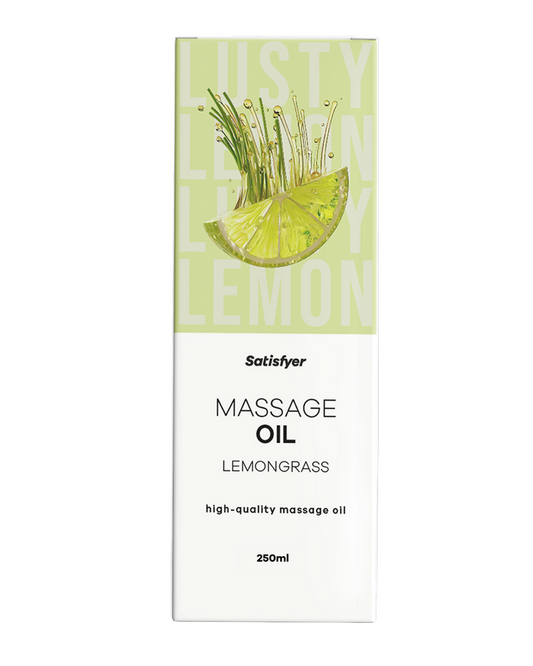 Satisfyer Massage Oil Lemongrass 250ml