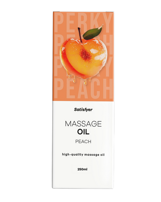 Satisfyer Massage Oil Peach 250ml