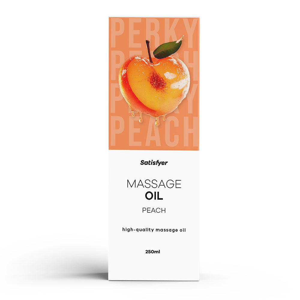 Satisfyer Massage Oil Peach 250ml