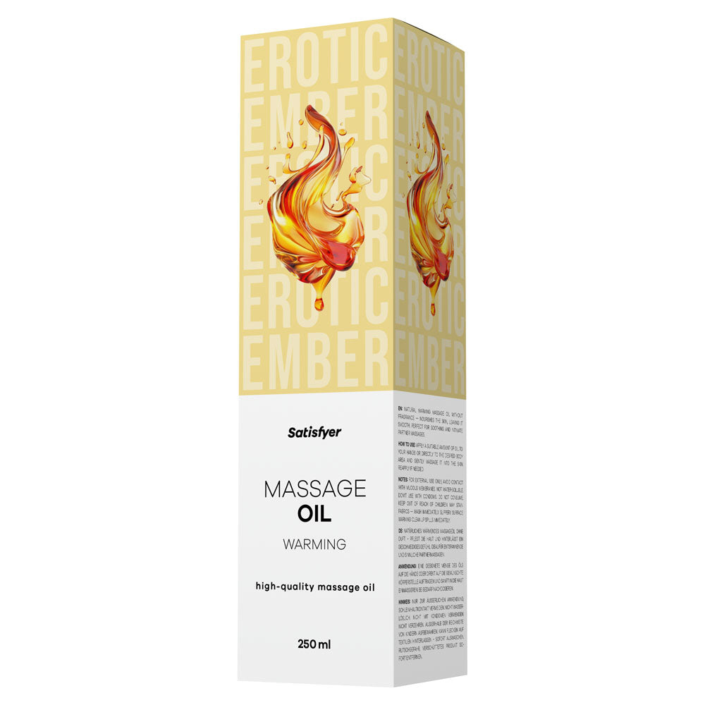 Satisfyer Massage Oil Warming 250ml