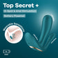 Satisfyer Top Secret + - Battery Series - Wearable G-Spot & Anal Vibrator - Green