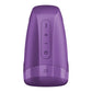 Satisfyer Men Heat Vibration Battery Series - Heating and Vibrating Masturbator - Purple