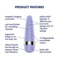 Satisfyer Pro 3+ - Air Pulse Clitoral Stimulator Vibrator - Purple