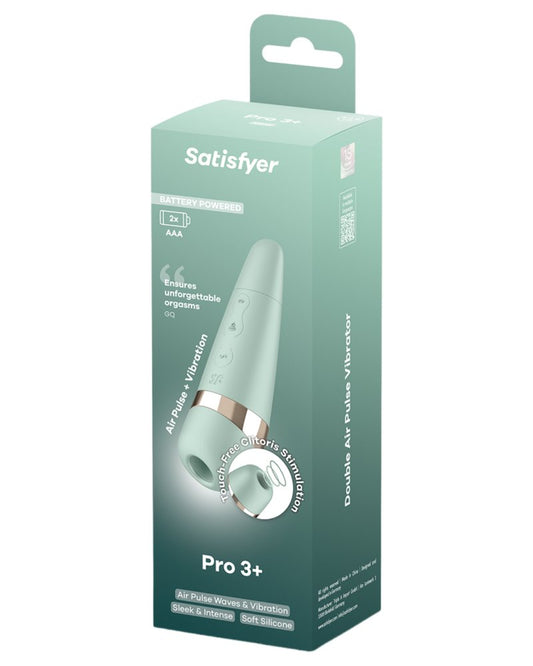 Satisfyer Pro 3+ Air Pulse Vibrator Battery Series Mint