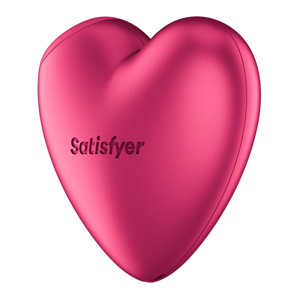 Satisfyer Cutie Heart - Battery - Air Pulsation Stimulator with Vibration - Pink