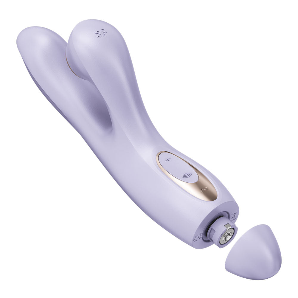 Satisfyer Pro+ Air Pulse G-Spot Vibrator Battery Series Lavender
