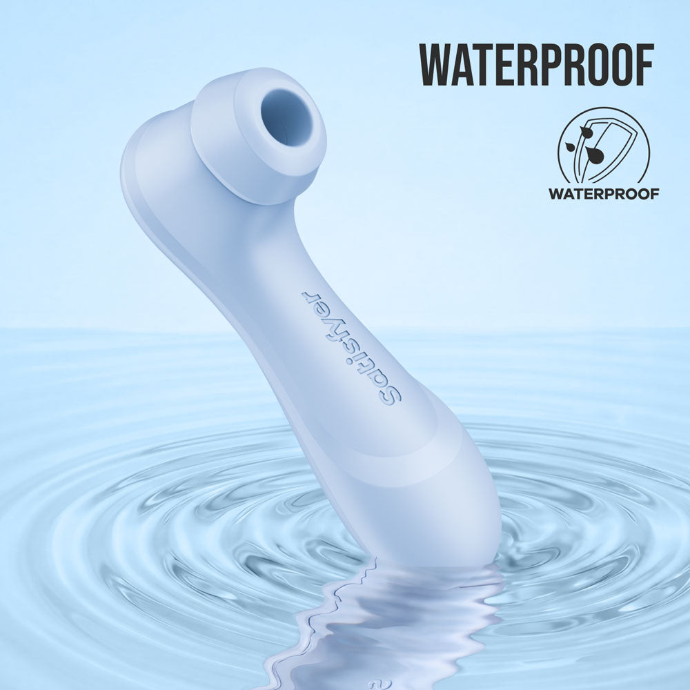 Satisfyer Pro 2 Generation 4 Clitoral Stimulator - Serene Blue (App)