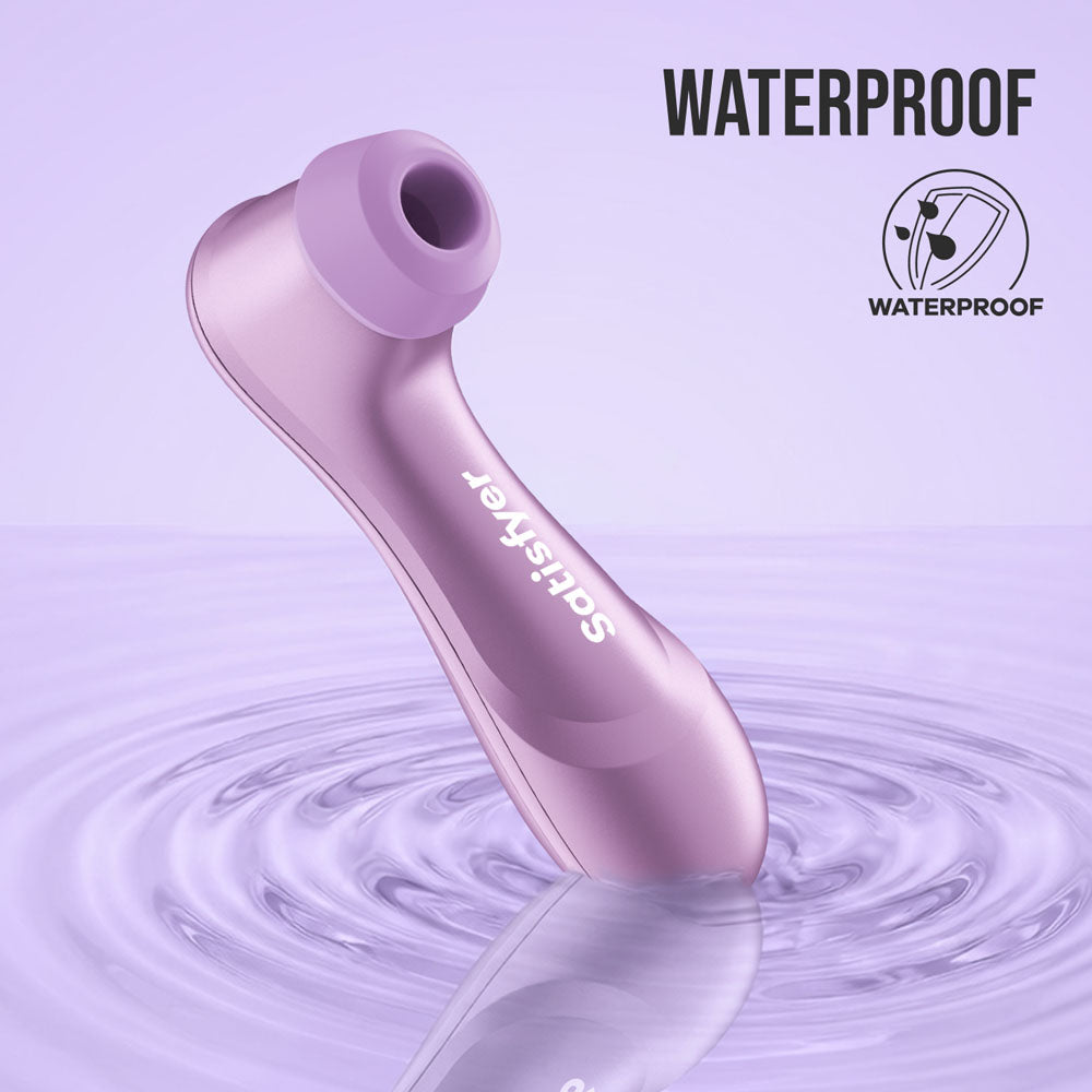 Satisfyer Pro 2 Generation 4 Clitoral Stimulator - Amethyst (App)
