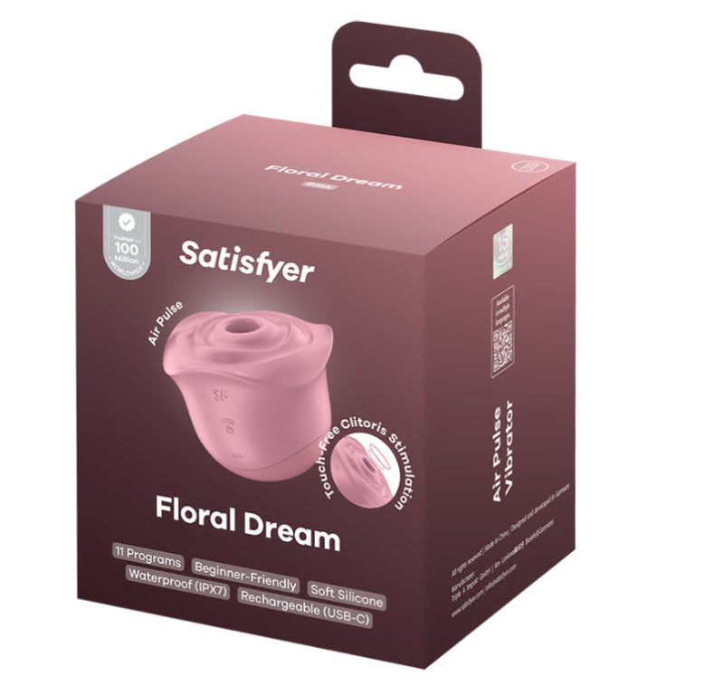 Satisfyer Floral Dream - Air Pulse Clitoral Stimulator Pink