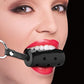 Shots Toys | OUCH! Cylinder Gag Black