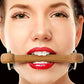 Shots Toys | OUCH! Wooden Bridle Gag with Straps Black