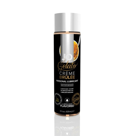JO Gelato Creme Brulee Water Based Flavoured Lubricant 120ml