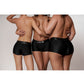 Shots Toys | OUCH! Vibrating Strap-on Boxer - Black - Size M/L
