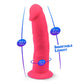 Adrien Lastic Silexd 7.5" Model 2 Realistic Silicone Dildo - Pink