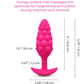 COTR | B-Vibe Swirl Textured Vibrating Plug - Pink