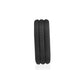 Hunkyjunk Roto Grooved Gripper-ribbed Cockring Black Fog