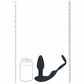 Shots Toys | LEVELZ - Dual Vibrating Remote Control & Rotating Beads Silicone Prostate Stimulator with Cock & Ball