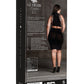 Le Desir Shade - Kala XXXVII - Two Piece with Turtleneck, Crop Top and Skirt Black Size OSX