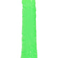 Shots Toys | REALROCK 15.5cm Slim Glow in the Dark Neon - Green (6") Dildo Dong
