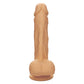 CalExotics Dual Density Silicone Studs Dildo 5”/12.75 cm - Ivory